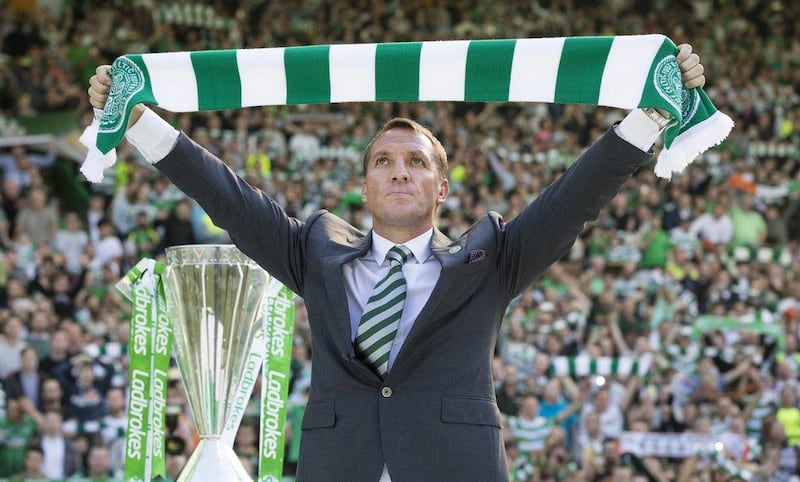 Former Liverpool coach Brendan Rodgers was appointed Celtic's new manager this week. Steve Welsh / Getty Images