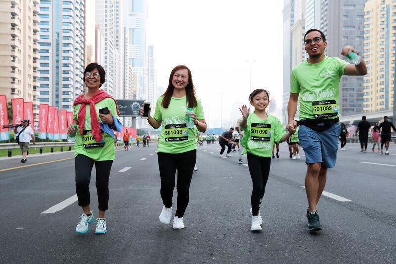 The Dubai Run is open to everyone irrespective of age and fitness abilities