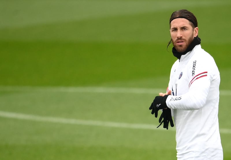 Sergio Ramos is likely to make his long-awaited PSG bow. AFP