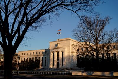 The Federal Reserve building in Washington. In May, the Fed hiked its short-term interest rate by 50 basis points, its most aggressive decision since 2000. Reuters 