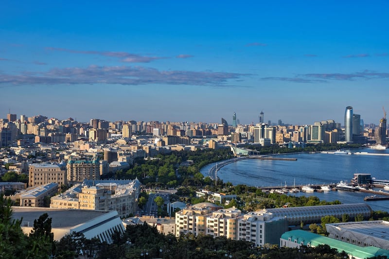 Climb up to Dagustu Park in the centre of Baku to get a beautiful panoramic view of the Caspian Sea