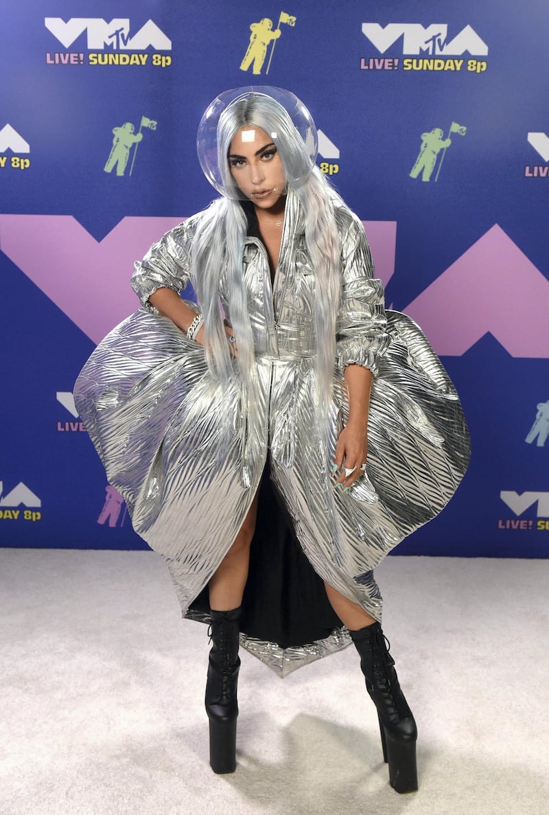 UNSPECIFIED - AUGUST 2020: Lady Gaga attends the 2020 MTV Video Music Awards, broadcast on Sunday, August 30th 2020. (Photo by Kevin Winter/MTV VMAs 2020/Getty Images for MTV)