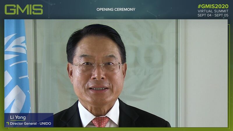 LI Yong, Director-General, United Nations Industrial Development Organization (UNIDO) and Co-chair of GMIS