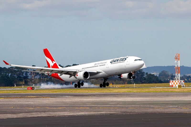 1. Qantas. The airline has taken first place in AirlineRatings.com's annual list of the safest airlines around the globe. Photo: AFP