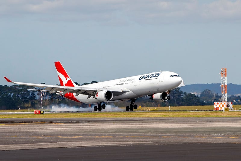 1. Qantas. The airline has taken first place in AirlineRatings.com's annual list of the safest airlines around the globe. Photo: AFP