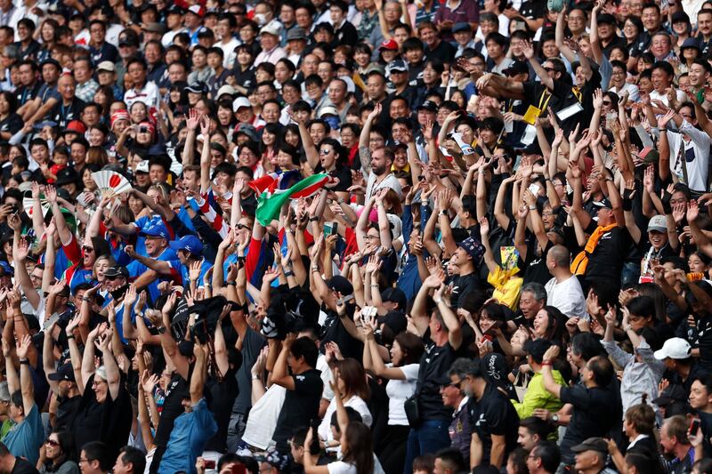 2). Come feel the noise – the action has been incredible, but the sound from the stadiums has been truly electrifying. The famous Japanese hospitality has made them arguably the best Rugby World Cup hosts ever. Reuters