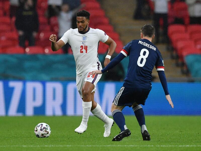 Reece James 6 - The 21-year-old cleared a ball that may have been sneaking in off the post and was dominant as usual on defence. The Chelsea man could offer more going forward though in a fairly blunt England attack on the night. Reuters