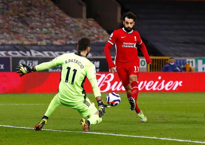 Mohamed Salah - 6
The Egyptian linked brilliantly with Mane to set up the goal but endured a frustrating night with too little quality service. No one could complain about his workrate or attitude. Reuters