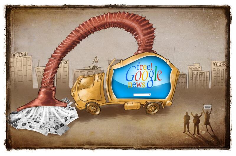 Europe, and Germany in particular, has never been comfortable with Google’s fast-track monopolisation of the virtual world, and has legislated for hurdles. Fred Matamoros for The National