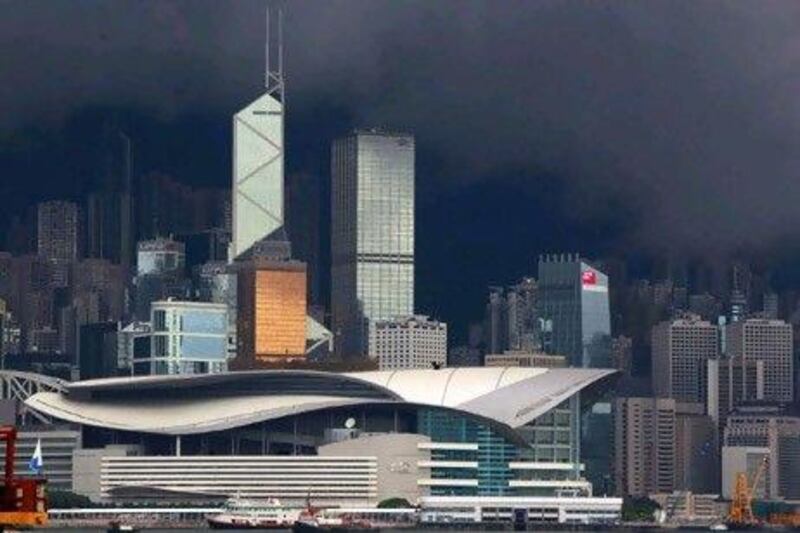 Hong Kong Convention and Exhibition Centre is seen in the business district in Hong Kong which now has the most expensive office space in the world. EPA/YM YIK