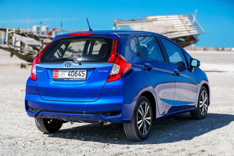 Abu Dhabi, U.A.E., January 31, 2018.  Honda Jazz road test location shoot at Abu Dhabi harbor.
Victor Besa / The National
Motoring
REPORTER: Adam Workman