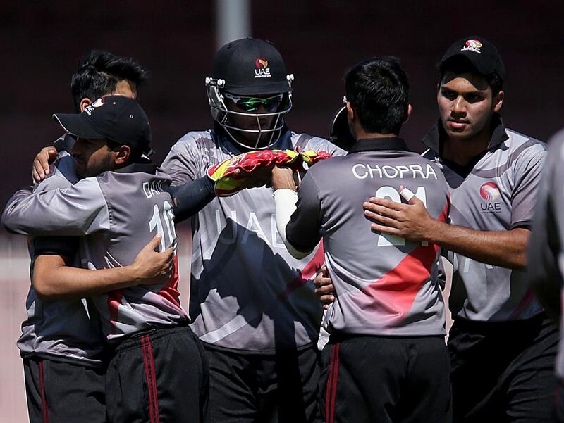 UAE are optimistic despite having suffered consecutive defeats in their Under 19 World Cup campaign so far. Satish Kumar / The National