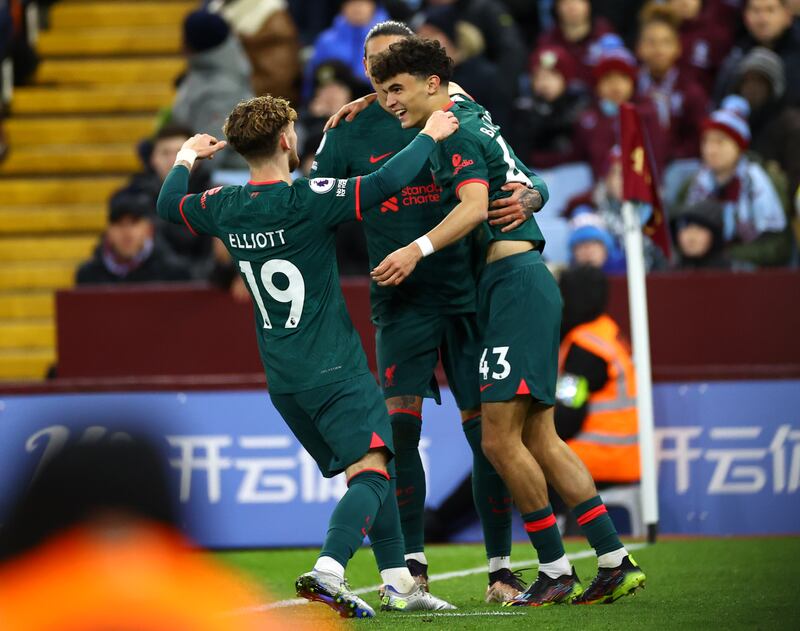 Harvey Elliott (Oxlade-Chamberlain 66’) 6 – Kept things ticking over when in possession and combined well with Robertson. Getty