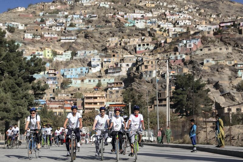 Peace on Wheels hopes to promote young people's participation in the peace process. Activists took to their bikes on Friday morning, cycling about 20 kilometres through Kabul. 
"Young people’s voices aren’t heard in the peace process, but this needs to change," Rashidi said. 