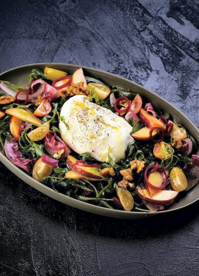 The burrata salad by Ce La Vi. Courtesy Ce La Vi