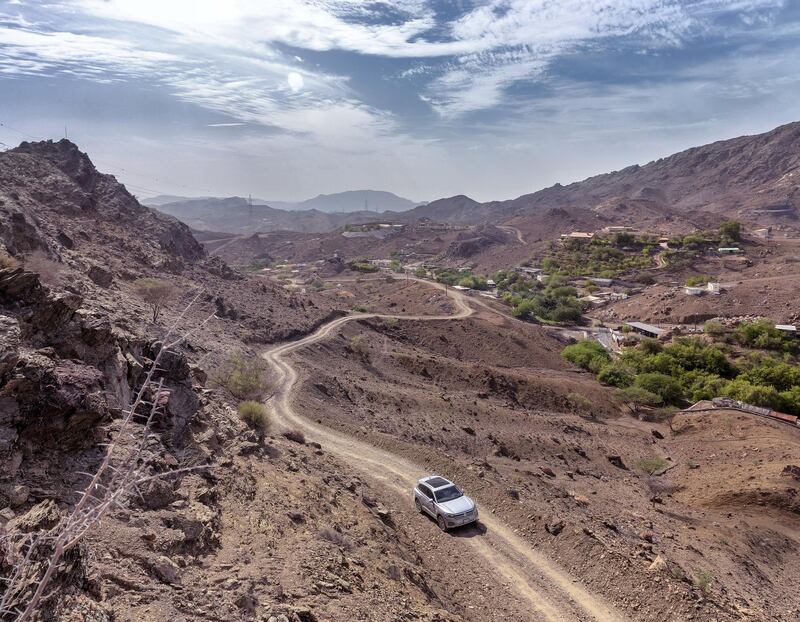 Taking desert roads with ease.