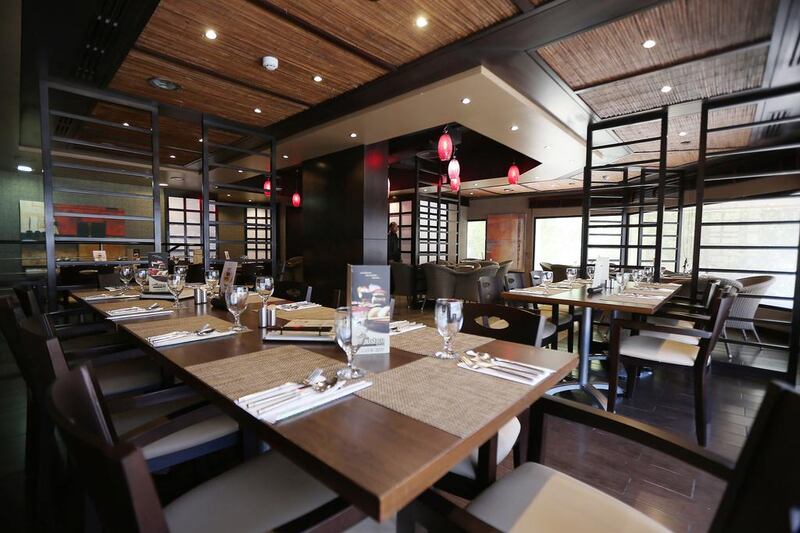 Wonton House says the restaurant was designed with a vision and understanding of the principals of feng shui. Pawan Singh / The National