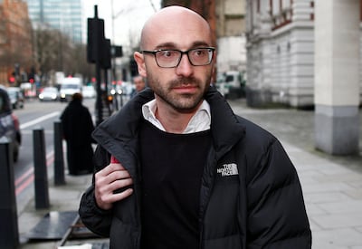 FILE PHOTO: Carlo Palombo at Westminster Magistrates court in London, Britain, January 11, 2016.  REUTERS/Peter Nicholls/File Photo
