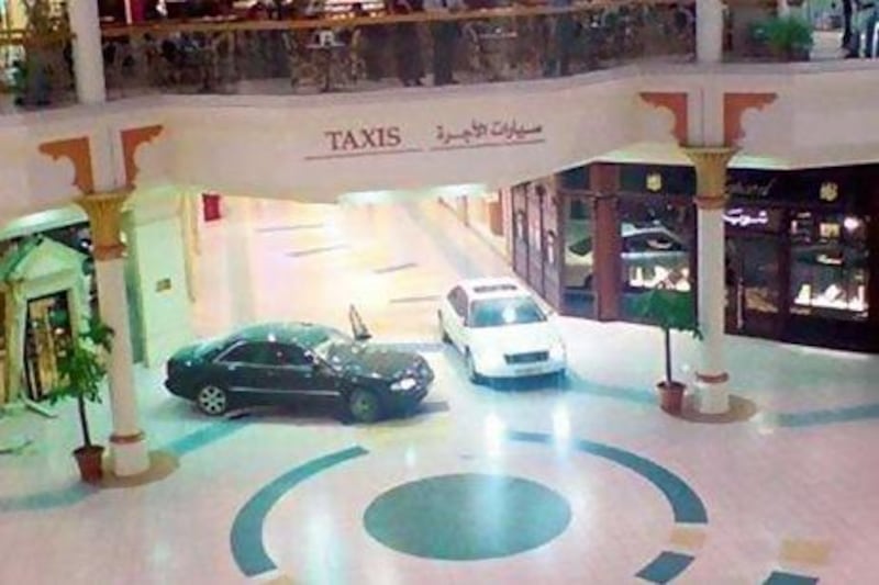 A Dubai heist at Wafi Mall in 2007 was linked to the Pink Panther group. Photo courtesy-Dubai police