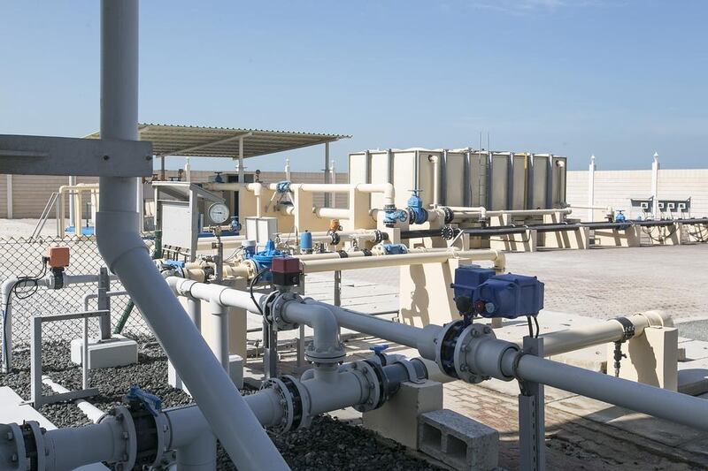 Energy firms across the Middle East are looking for ways to make the desalination process less energy-intensive. Mona Al Marzooqi / The National