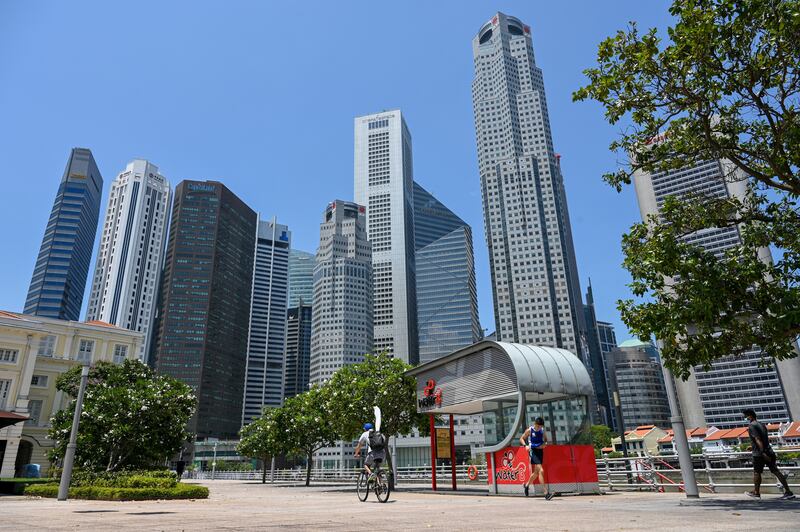 Singapore scores highest overall in terms of Covid safety, lifestyle and infrastructure, according to the index. Photo: AFP