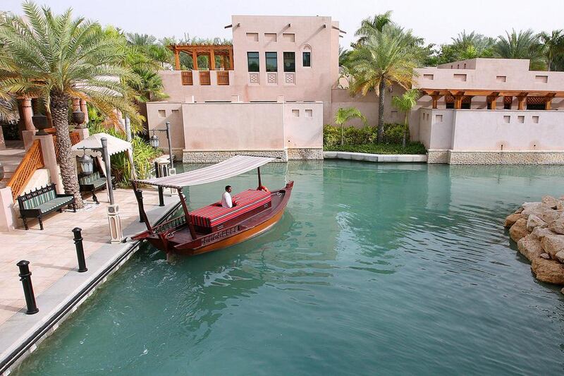 Al Qasr hotel in Madinat Jumeirah in Dubai. Pawan Singh / The National