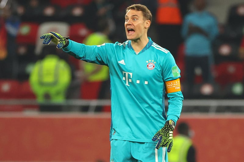 Bayern Munich goalkeeper Manuel Neuer. AFP