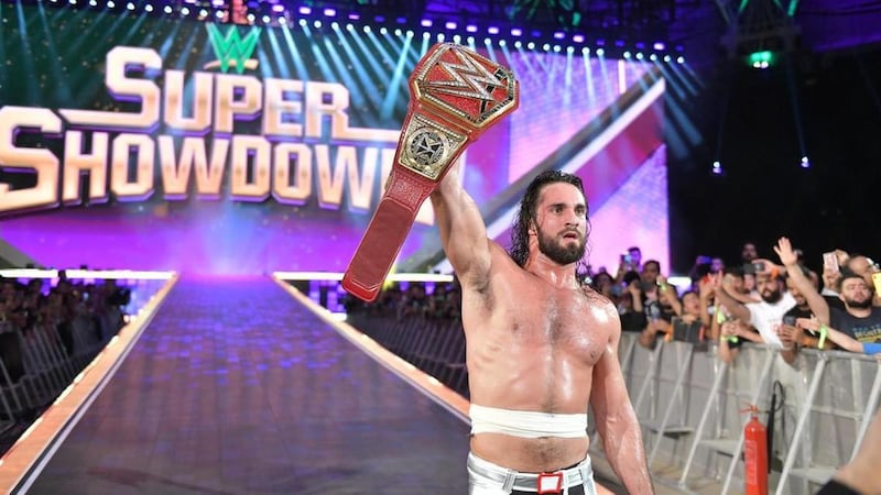 WWE Superstar Seth Rollins will be in action at WWE Crown Jewel in Jeddah on October 31. Courtesy WWE