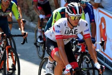 Alessandro Covi will make his Grand Tour debut for UAE Team Emirates at the Vuelta a Espana. Courtesy UAE Team Emirates