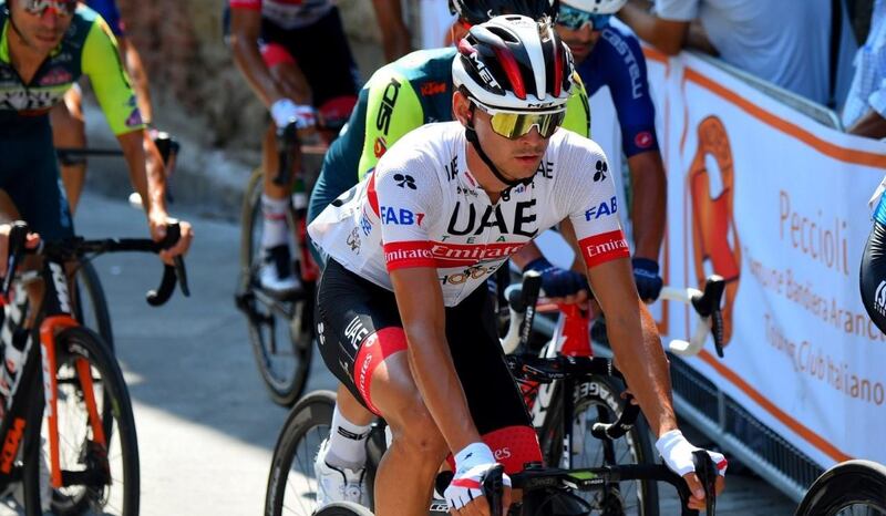 Alessandro Covi will make his Grand Tour debut for UAE Team Emirates at the Vuelta a Espana. Courtesy UAE Team Emirates