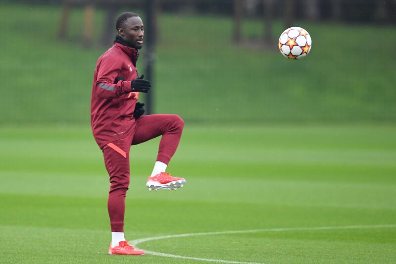 Liverpool midfielder Naby Keita. AFP