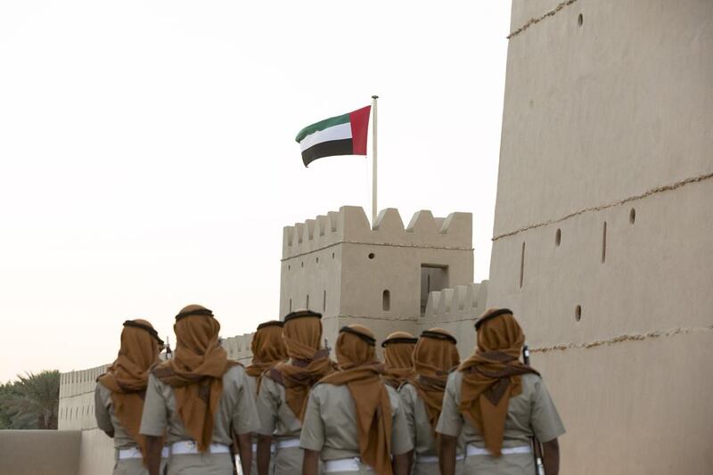 The century-old Qasr Al Muwaiji, in which Sheikh Khalifa was born, was a home for the ruling family for many generations. Ryan Carter / Crown Prince Court - Abu Dhabi