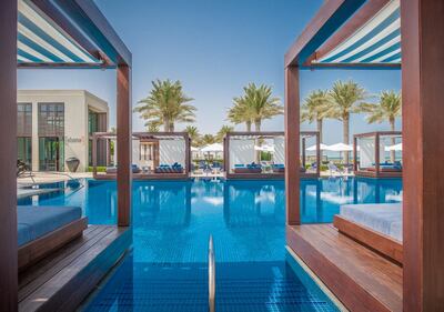 handout photos of the Saadiyat Beach Club. nov 2014 for story by Robert Garratt.
CREDIT: Courtesy Saadiyat Beach Club