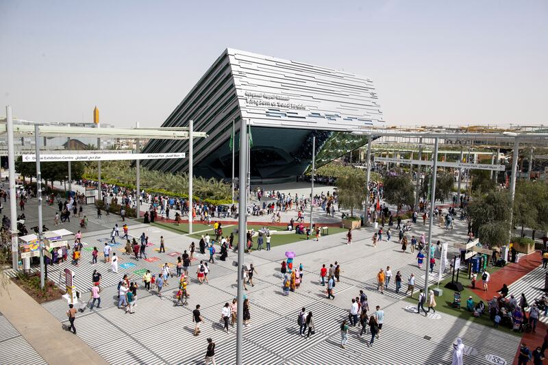 Gold Award: Saudi Arabia, self-built pavilions, Category A (larger than 2,500m2), Architecture & Landscape. Photo: Expo 2020 Dubai