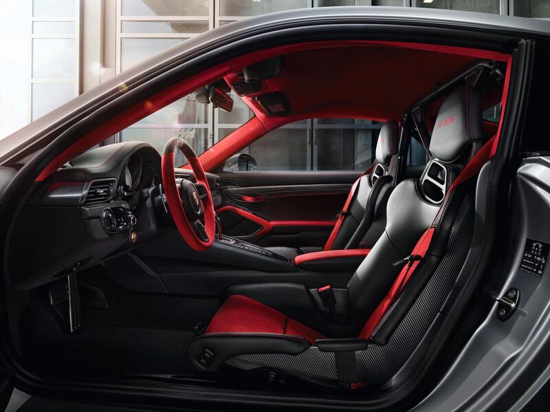 The amount of feedback directed through the steering wheel is reassuring in such a highly powered machine. Porsche