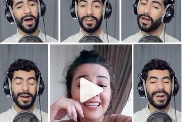 Saudi a capella singer Alaa Wardi's version. Instagram 