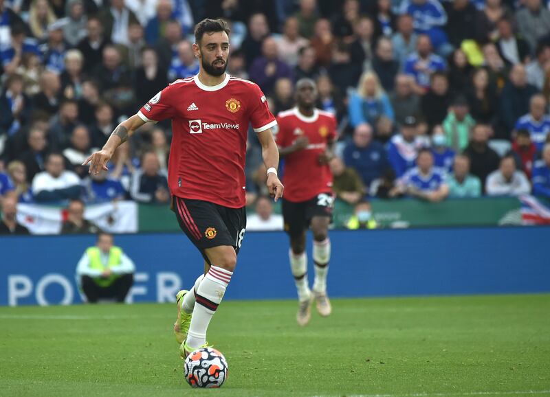 Bruno Fernandes – 6. Set the opening goal up and created more chances than any player in first half. A couple of superb corners, but looked baffled, impatient and frustrated at what was going on behind him in a first half where United were second best. AP