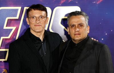 LONDON, ENGLAND - APRIL 10:  Directors Anthony Russo and Joseph Russo attend the "Avengers Endgame" UK Fan Event at the Picturehouse Central on April 10, 2019 in London, England. (Photo by John Phillips/Getty Images)