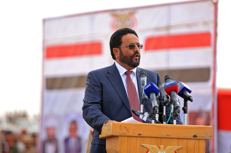 Fighters loyal to Yemen's Saudi-backed government take part in a military parade marking the 56th anniversary of the 1962 revolution that established the Yemeni republic, in the country's northeastern province of Marib.