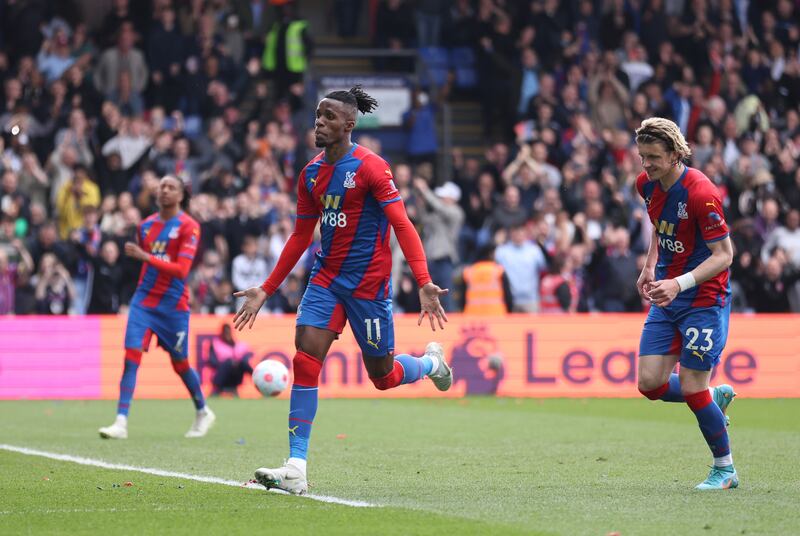 Conor Gallagher – 6. Gallagher could only manage to find the stands with an ambitious, overhit attempt from distance, though the Chelsea loanee was again a bright spark in Palace’s attacks. Getty
