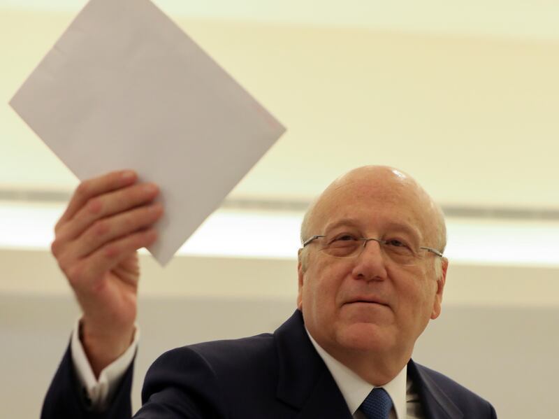 May 20, 2022: Mr Mikati’s government approves a new financial recovery plan. Reuters