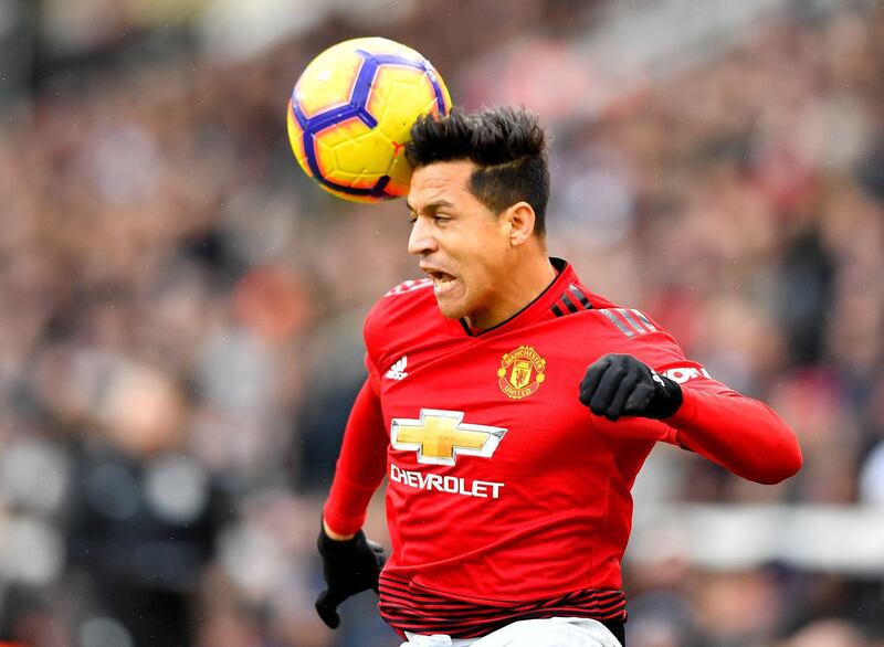 Manchester United's Alexis Sanchez. Reuters