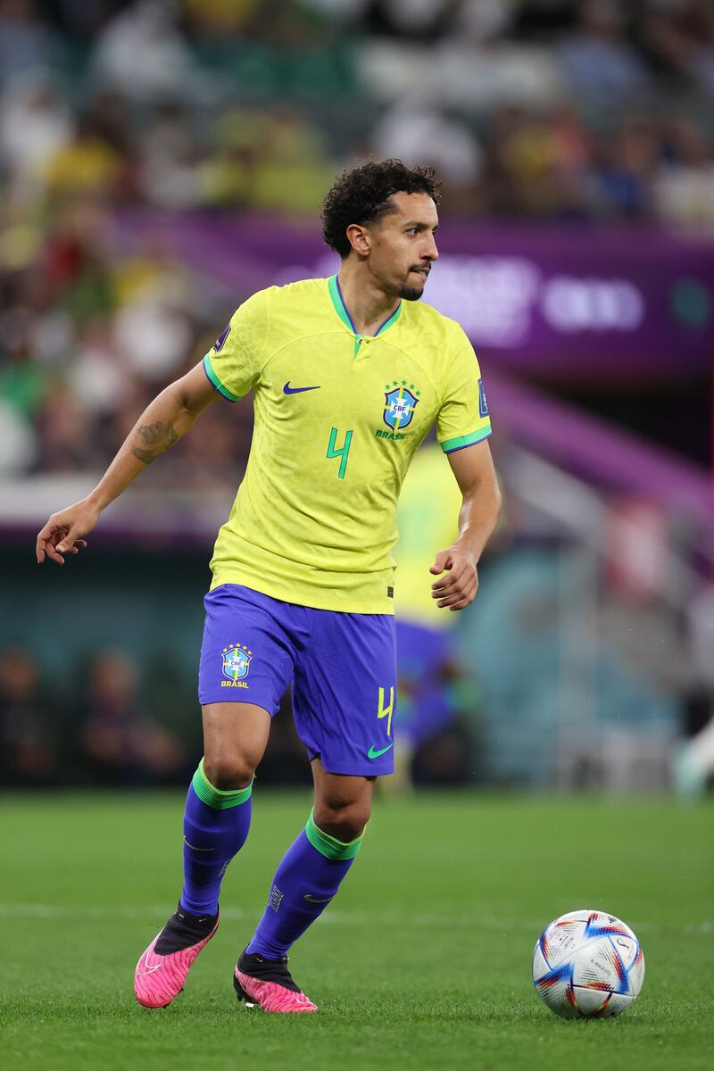 Marquinhos 6: Booked. Croatia’s goal deflected off him. Hit his penalty against the post. He looked devastated at the end. Getty