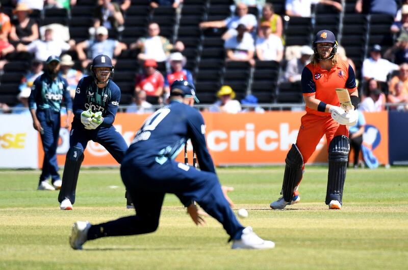 Netherlands batsman Max O'Dowd scored 50 off 69 balls. reuters