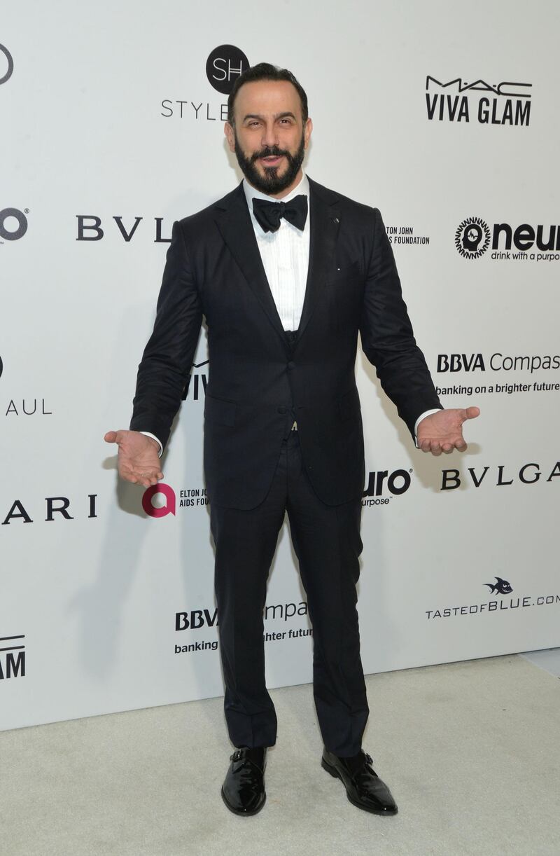 WEST HOLLYWOOD, CA - FEBRUARY 26:  Syrian actor Kosai Khauli attends the 25th Annual Elton John AIDS Foundation's Academy Awards Viewing Party at The City of West Hollywood Park on February 26, 2017 in West Hollywood, California.  (Photo by Michael Tullberg/Getty Images)