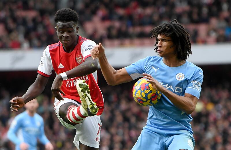 Nathan Ake - 6: Struggled against the in-form Saka and couldn’t stop Gunners attacker putting team in front. Important headed interception from first-time Tomiyasu cross and his clearance off line stopped Laporte scoring own goal. EPA