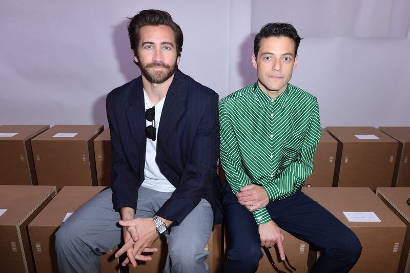 Jake Gyllenhaal and Rami Malek. Getty Images