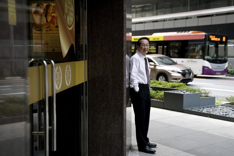 Ang Tang Chor, president of Hong Leong Finance Ltd., stands for a photograph in Singapore, on Wednesday, Sept. 4, 2019. Singapore's Hong Leong sees the country's plan to issue virtual banking licenses as an opportunity to find new customers and re-invent itself as a tech-savvy lender to the nation's new businesses. Photographer: Wei Leng Tay/Bloomberg