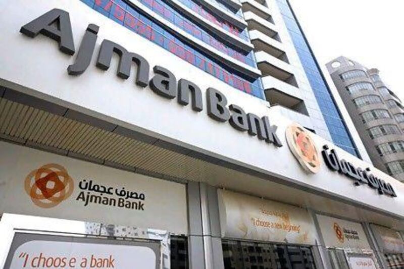 Ajman Bank's profits are showing the first solid growth for some time. Jeff Topping / The National