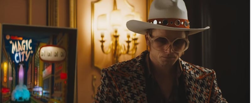 Taron Egerton as Elton John in 'Rocketman'. YouTube / Paramount Pictures